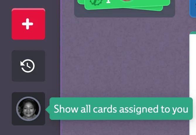 Click on this button to see all your Codecks Cards